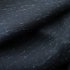 HAORI BLEU NUIT EN LAINE MÉLANGÉE 007-216