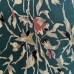 KIMONO FEMME VERT SOIE MOTIF VÉGÉTAL007-217