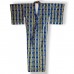 KIMONO FEMME BLEU EN SOIE MEISEN 007-218