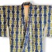 KIMONO FEMME BLEU EN SOIE MEISEN 007-218