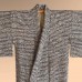 KIMONO FEMME SOIE IVOIRE ET MARRON 007-219