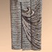 KIMONO FEMME SOIE IVOIRE ET MARRON 007-219