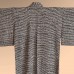 KIMONO FEMME SOIE IVOIRE ET MARRON 007-219