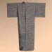 KIMONO FEMME SOIE IVOIRE ET MARRON 007-219