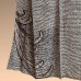 KIMONO FEMME SOIE IVOIRE ET MARRON 007-219