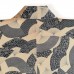 KIMONO FEMME BEIGE & NOIR EN SOIE 007-221