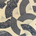 KIMONO FEMME BEIGE & NOIR EN SOIE 007-221