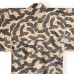 KIMONO FEMME BEIGE & NOIR EN SOIE 007-221
