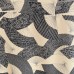 KIMONO FEMME BEIGE & NOIR EN SOIE 007-221