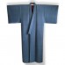ENSEMBLE KIMONO & HAORI BLEU EN SOIE 007-42 (L)