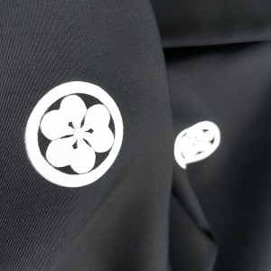 KIMONO HOMME FORMEL NOIR 007-43 (LL)