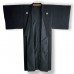 KIMONO HOMME FORMEL NOIR EN SOIE 007-44 (M)