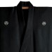 KIMONO HOMME FORMEL NOIR EN SOIE 007-44 (M)