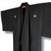 KIMONO HOMME FORMEL NOIR EN SOIE 007-44 (M)