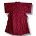 KIMONO FEMME VINTAGE ROUGE ET INDIGO EN SOIE 007-82 (M) KIMONO FEMME VINTAGE ROUGE ET INDIGO EN SOIE 007-82 (M)