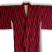 KIMONO FEMME VINTAGE ROUGE ET INDIGO EN SOIE 007-82 (M) KIMONO FEMME VINTAGE ROUGE ET INDIGO EN SOIE 007-82 (M)