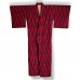 KIMONO FEMME VINTAGE ROUGE ET INDIGO EN SOIE 007-82 (M) KIMONO FEMME VINTAGE ROUGE ET INDIGO EN SOIE 007-82 (M)