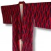 KIMONO FEMME VINTAGE ROUGE ET INDIGO EN SOIE 007-82 (M) KIMONO FEMME VINTAGE ROUGE ET INDIGO EN SOIE 007-82 (M)