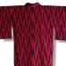 KIMONO FEMME VINTAGE ROUGE ET INDIGO EN SOIE 007-82 (M) KIMONO FEMME VINTAGE ROUGE ET INDIGO EN SOIE 007-82 (M)