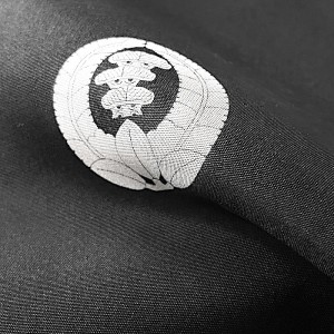 KIMONO HOMME FORMEL NOIR EN SOIE 007-9 (M)