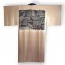 JUBAN BEIGE NUANCÉ EN SOIE FLUIDE, DOUBLÉ 007-96 L