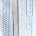 JUBAN HOMME DOUBLÉ GRIS & BLEU EN SOIE 007-99 (M) 