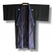 KIMONO HOMME FORMEL NOIR EN SOIE 008-134 (LL)