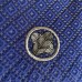 KIMONO & HAORI FORMELS EN POLYESTER BLEU  008-142 (LL)