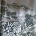 KIMONO & HAORI FORMELS EN POLYESTER BLEU  008-142 (LL)