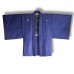 KIMONO & HAORI FORMELS EN POLYESTER BLEU  008-142 (LL)