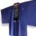 KIMONO & HAORI FORMELS EN POLYESTER BLEU  008-142 (LL)