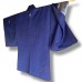 KIMONO & HAORI FORMELS EN POLYESTER BLEU  008-142 (LL)