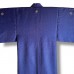 KIMONO & HAORI FORMELS EN POLYESTER BLEU  008-142 (LL)