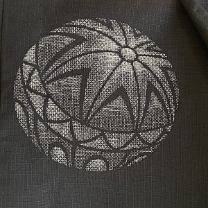 YUKATA JAPONAIS FEMME NOIR EN COTON 008-143 (M)