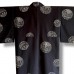 YUKATA FEMME NOIR &BLANC EN COTON IMPRIMÉ 008-143 (M) YUKATA FEMME NOIR &BLANC EN COTON IMPRIMÉ 008-143 (M)