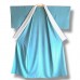 KIMONO FEMME D'ÉTÉ TURQUOISE EN SOIE AJOURÉE 008-145 (M) (non doublé) KIMONO FEMME D'ÉTÉ TURQUOISE EN SOIE AJOURÉE 008-145 (M) (non doublé)
