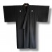 KIMONO HOMME FORMEL NOIR EN SOIE 008-196 (M)