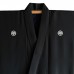 KIMONO HOMME FORMEL NOIR EN SOIE 008-196 (M)