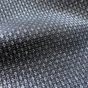 KIMONO HOMME NOIR &ARGENT EN SOIE 008-198 (M)