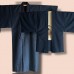 KIMONO HOMME BLEU EN SOIE 008-21 (LL)