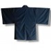 HAORI DE VILLE BLEU NUIT EN SOIE TSUMUGI 008-22 (LL)