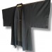 HAORI NOIR SANS KAMON EN GAZE DE SOIE 008-246 (L) HAORI NOIR SANS KAMON EN GAZE DE SOIE 008-246 (L)