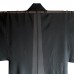 HAORI NOIR SANS KAMON EN GAZE DE SOIE 008-246 (L) HAORI NOIR SANS KAMON EN GAZE DE SOIE 008-246 (L)