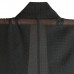 HAORI NOIR SANS KAMON EN GAZE DE SOIE 008-246 (L) HAORI NOIR SANS KAMON EN GAZE DE SOIE 008-246 (L)