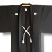 HAORI FORMEL NOIR EN SOIE AJOURÉE 008-255 (M) 