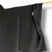 HAORI FORMEL NOIR EN SOIE AJOURÉE 008-255 (M) 