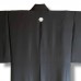 HAORI FORMEL NOIR EN SOIE AJOURÉE 008-255 (M) 