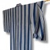 KIMONO FEMME ETÉ BLEU EN SOIE RAYÉE 008-270 (M) (non doublé) KIMONO FEMME ETÉ BLEU EN SOIE RAYÉE 008-270 (M) (non doublé)