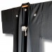 HAORI FORMEL NOIR ÉTÉ EN SOIE AJOURÉE 008-297 (L)