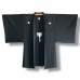 HAORI FORMEL NOIR ÉTÉ EN SOIE AJOURÉE 008-297 (L)